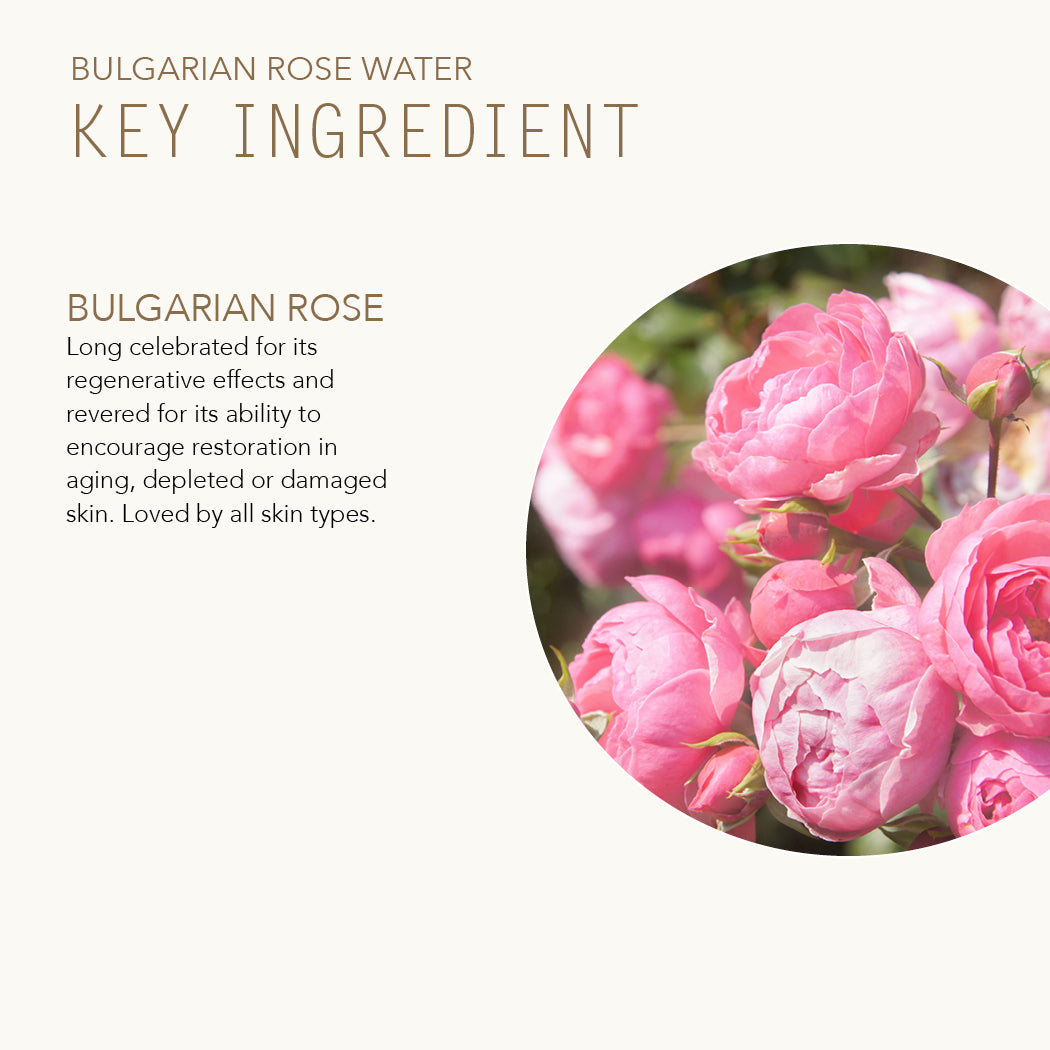 Bulgarian Rose is a key ingredient in our Bulgarian Rose Water tonic.