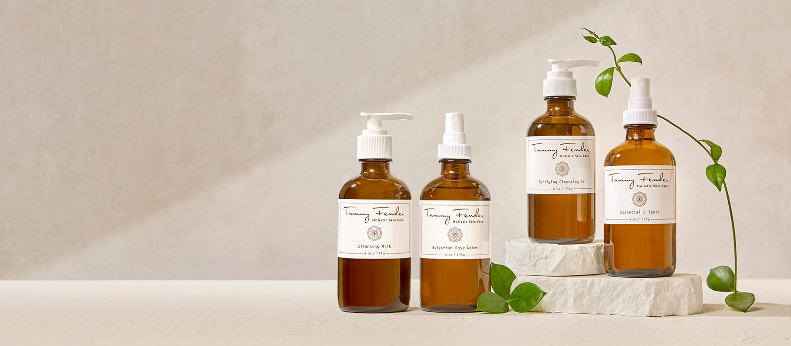 Natural skin care luxurious